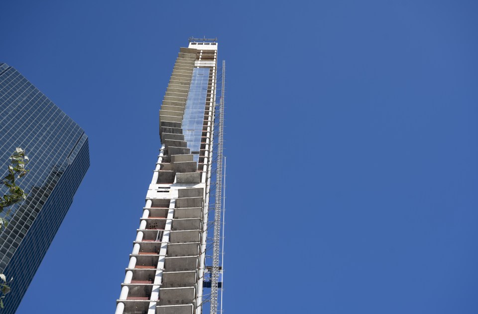 The 'Leaning Tower' of New York has a three-inch tilt to the North