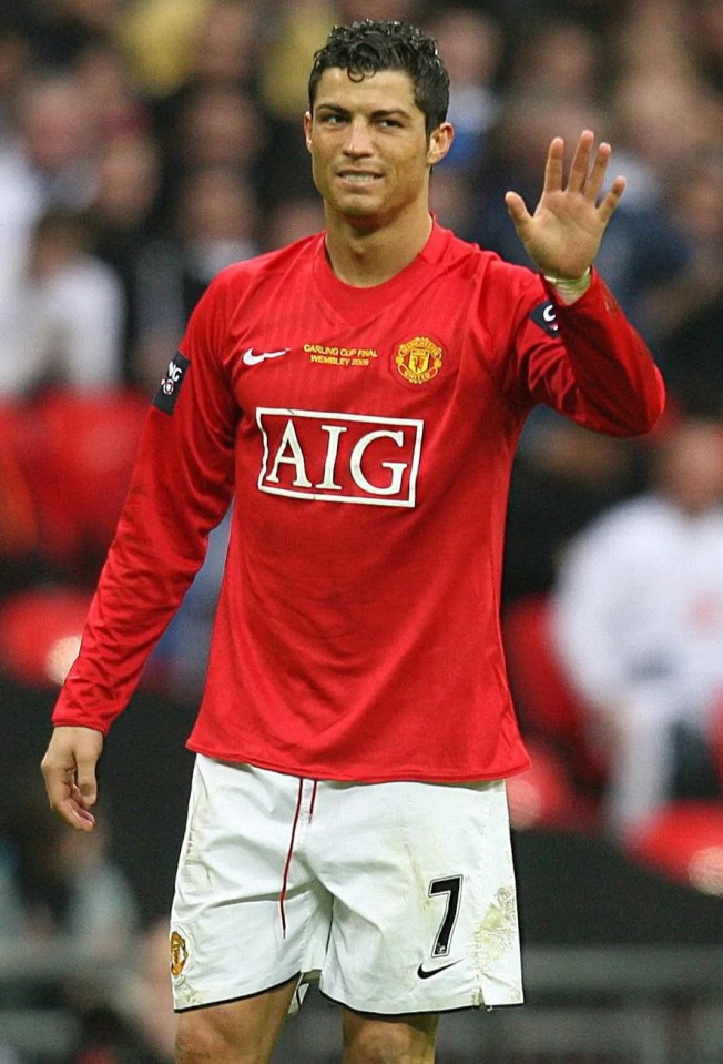 Cristiano Ronaldo did not make the cut for Berbatov's team
