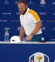 The hilarious joke saw him get up and leave afterwards