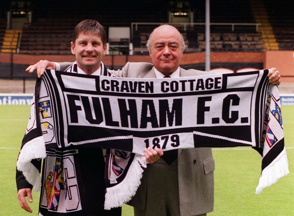 Working class Fulham fans absolutely loved him for what he did for their club as owner and chairman