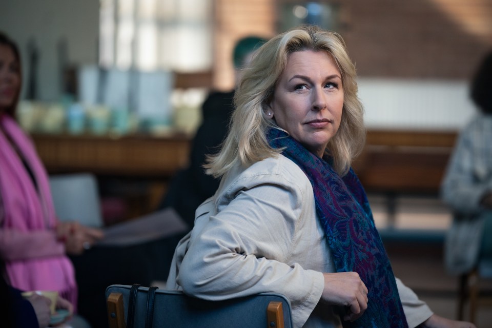 Pastry chef Emily is played by actress Hannah Walters