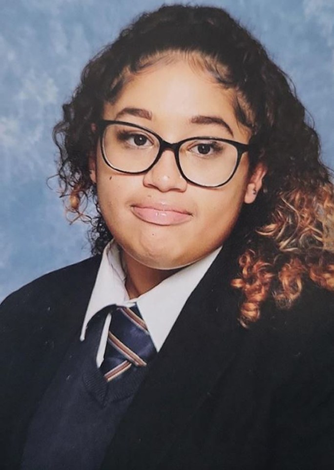 Tiffany Regis, 15, was killed in a suspected arson attack