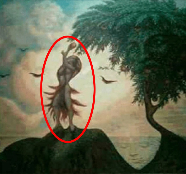 Some may have noticed the person picking fruit