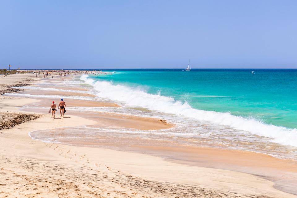 Cape Verde's duvet-soft sands are a romantic and quiet outpost in the middle of the Atlantic Ocean