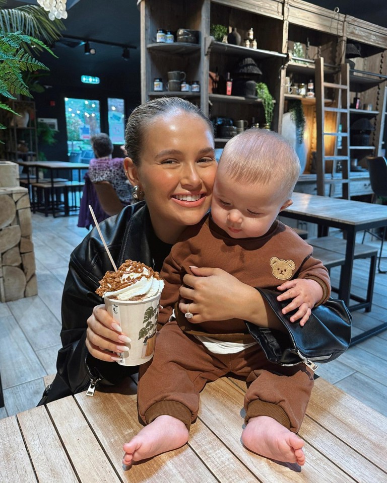 However, Hollie says all that was ruined when Molly-Mae Hague visited