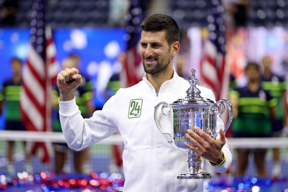 Novak Djokovic won the US Open to make it 24 Grand Slams
