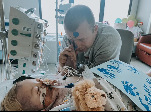 His parents pleaded with others to "fight for the care of your kids"