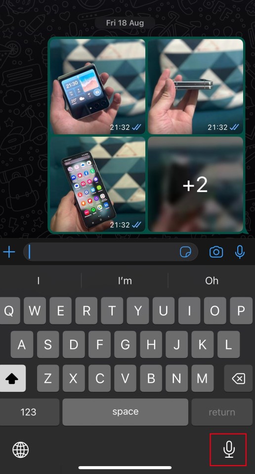 Look for the icon in the bottom right