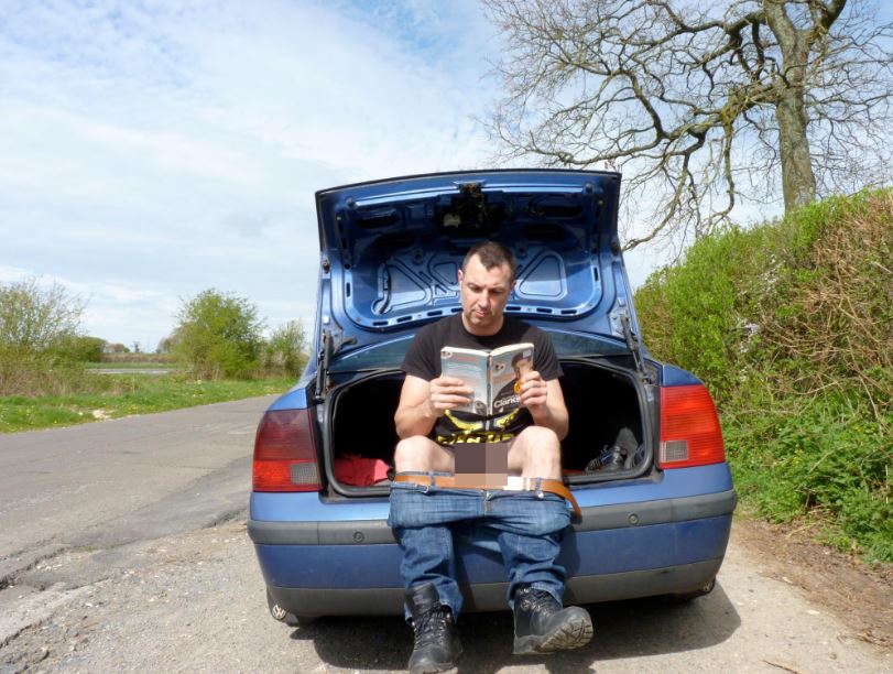 Nick Andrew decided to move into his car to save up money despite working full-time