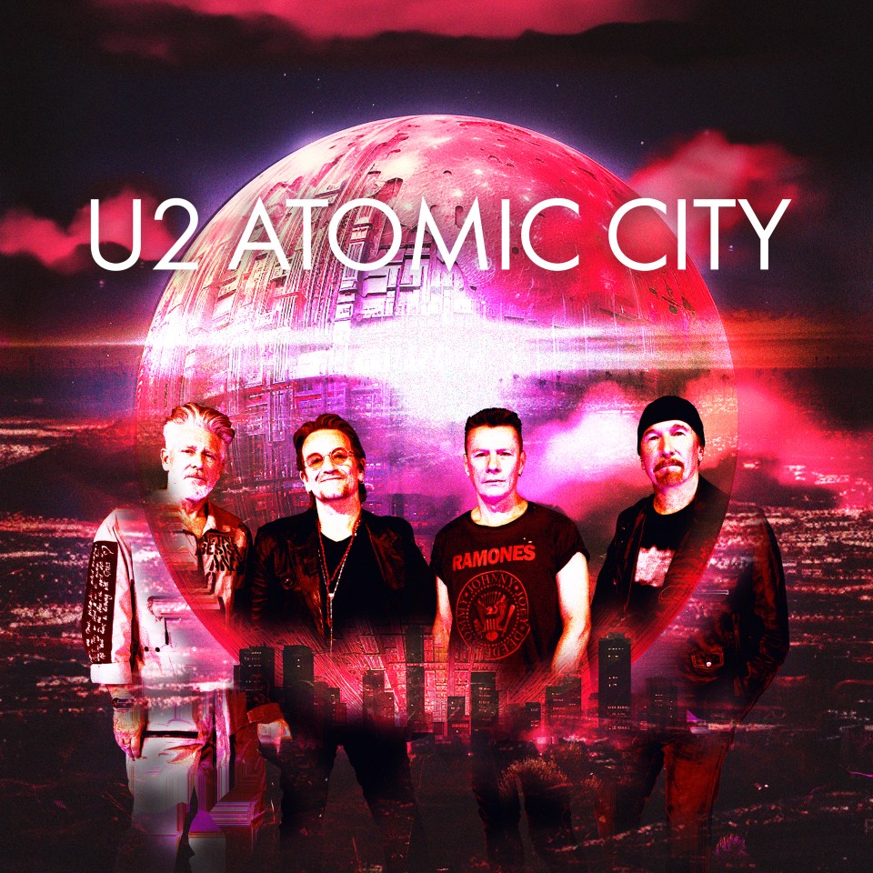 Irish rockers U2 have returned with new single Atomic City to celebrate the launch of their Las Vegas residency