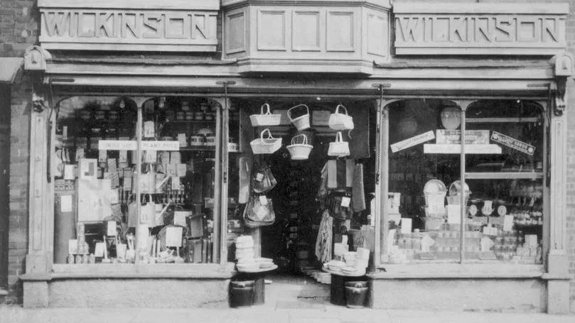 JK and Mary's first shop in Charnwood Street, Leicester