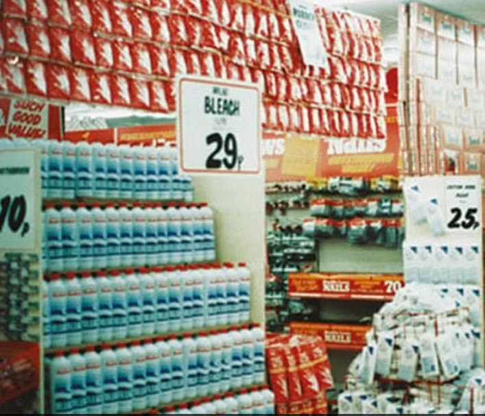 The firm stocked high and sold cheap in the 80s