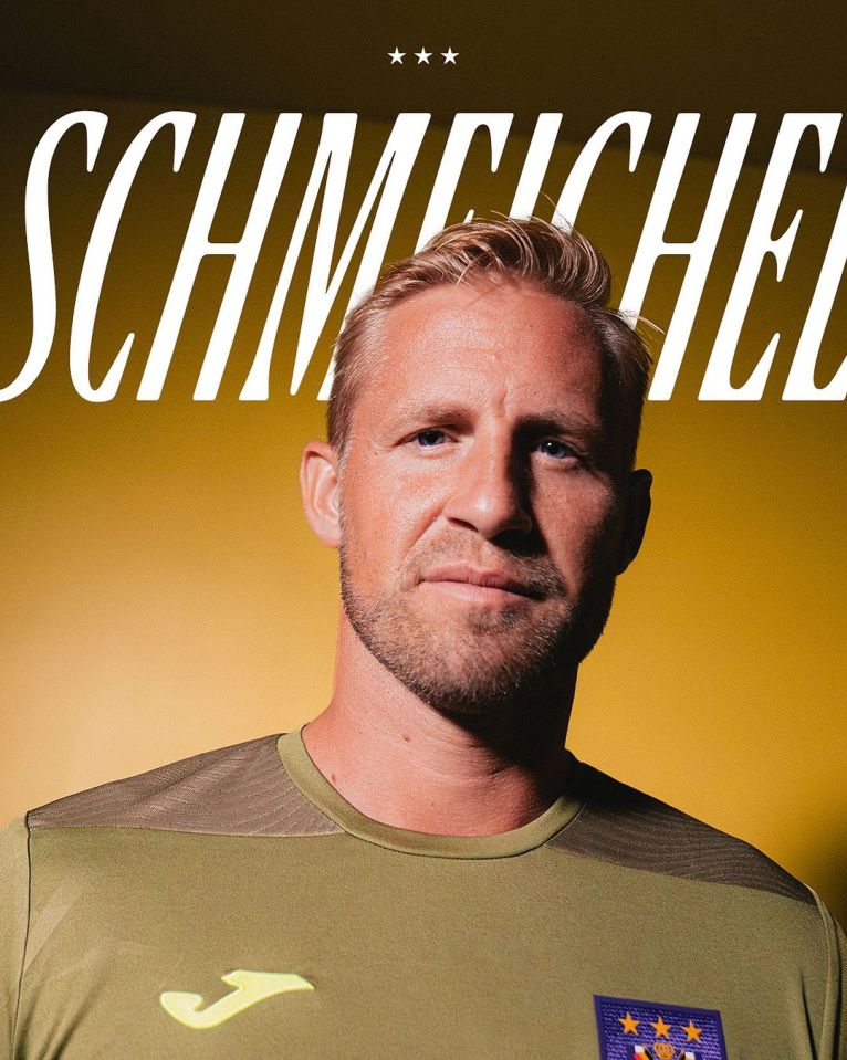 Son of the legendary Peter Schmeichel has joined Belgian club RSC Anderlecht