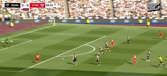 Kai Cernat was offside during the Sidemen Charity match