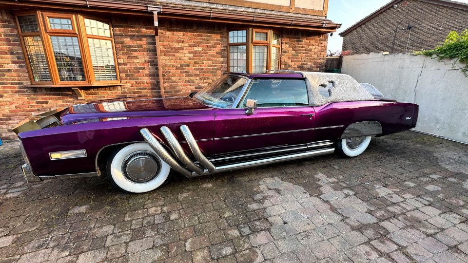 Current owner James Napier says the Cadillac 'runs and drives perfectly smooth'