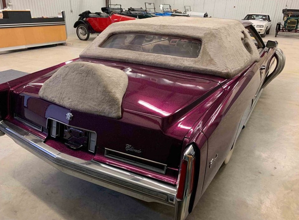 The vintage motor has been brought to Britain after 20 years in a US warehouse