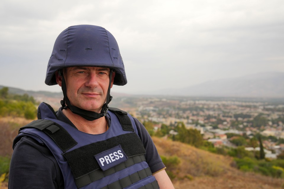 Sun man Robin Perrie visited one of Israel's border ghost towns