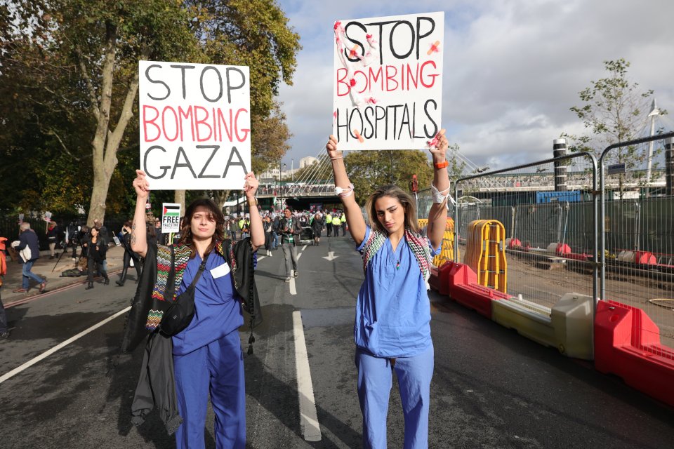 They called for Israel to stop bombing Gaza