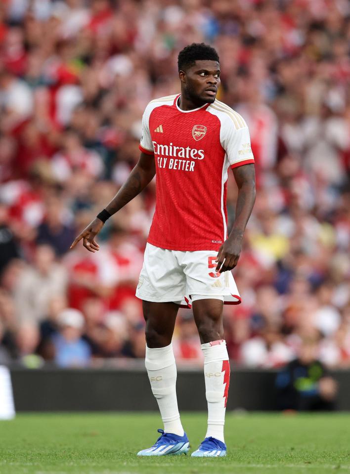 Arteta also informed about Thomas Partey's injury which he suffered during training
