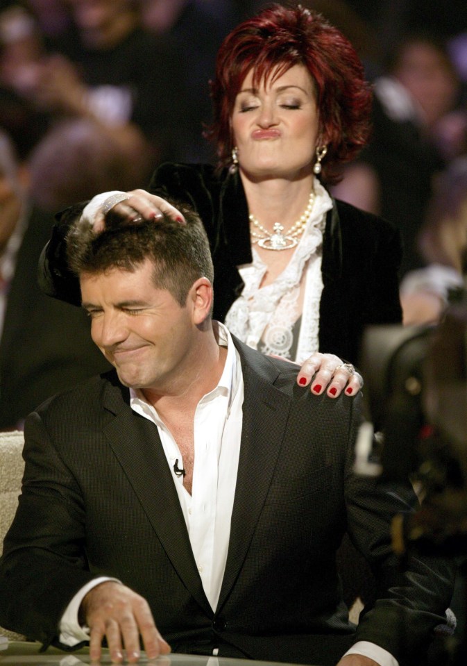 Sharon Osbourne claimed Simon said she was 'too old' to be on BGT