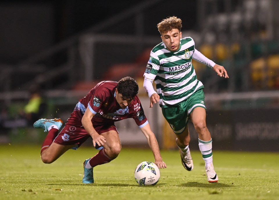 Arsenal, Real Madrid and Chelsea are all interested in Shamrock Rovers youngster Naj Razi