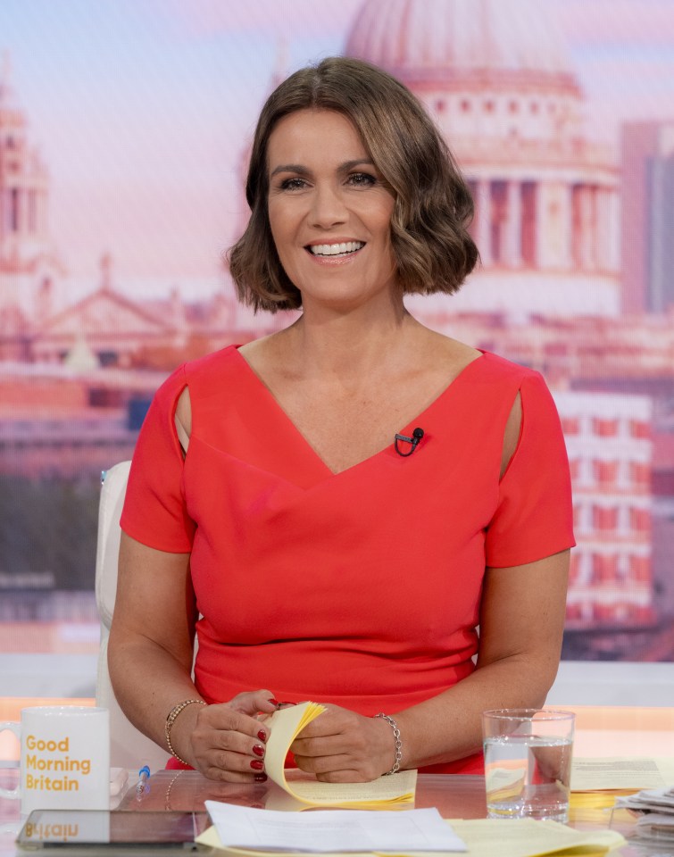 Susanna Reid is on holiday over half-term