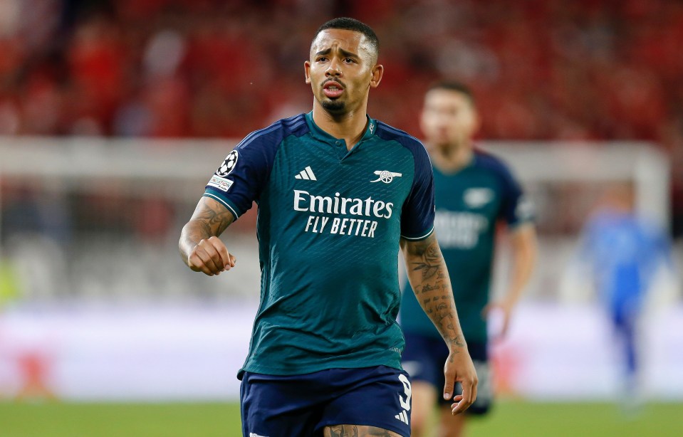 Mikel Arteta has given an injury update on Gabriel Jesus