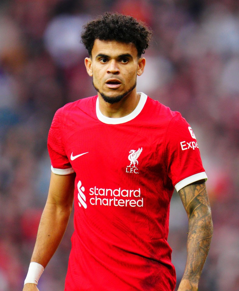 Luis Diaz has named his dream Liverpool five-a-side team