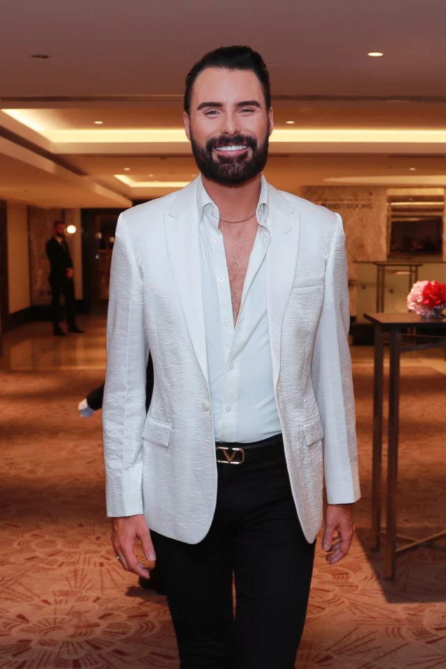 LONDON, ENGLAND - OCTOBER 18: Rylan Clark attends The PinkNews Awards 2023 at The Royal Lancaster Hotel on October 18, 2023 in London, England. (Photo by Dave Benett/Getty Images)