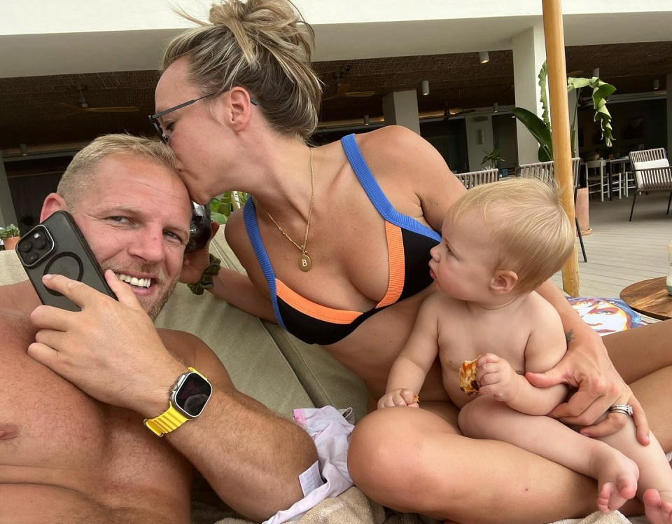 Chloe and James hired a part-time nanny to help them look after little Bodhi, who is one