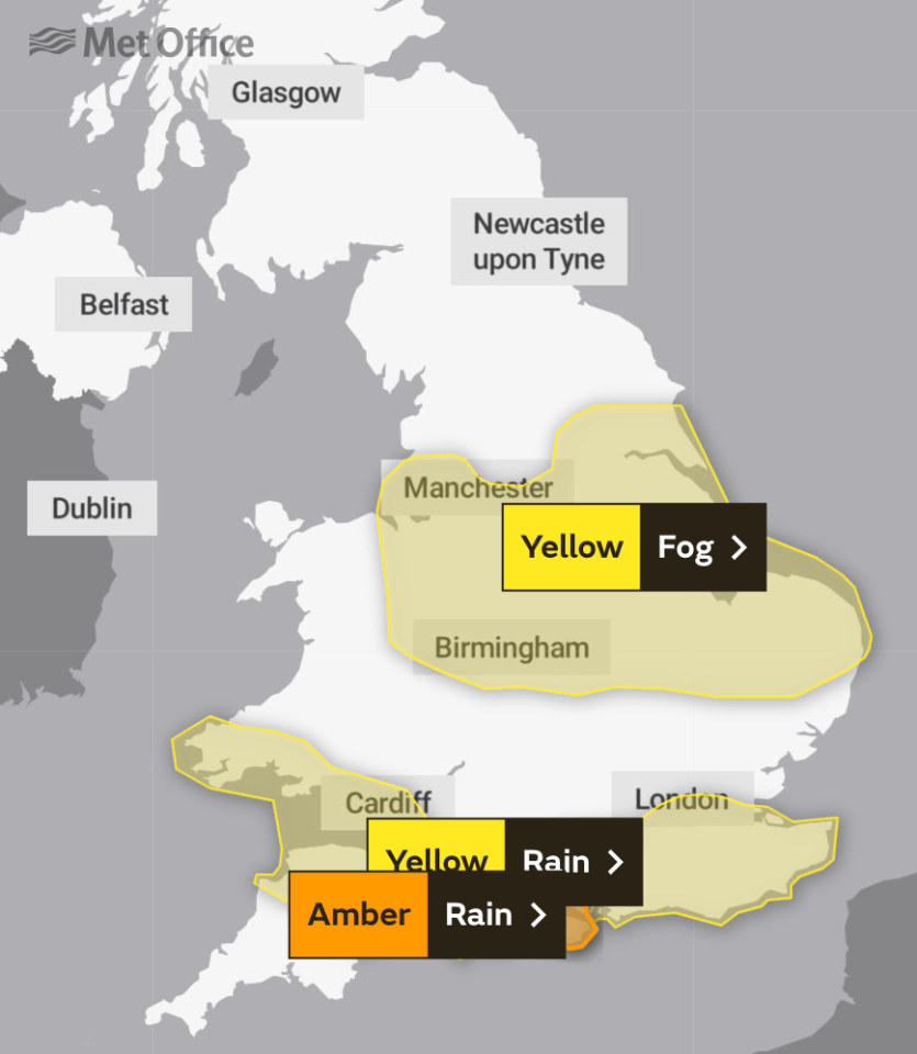 Warnings are in place across the country