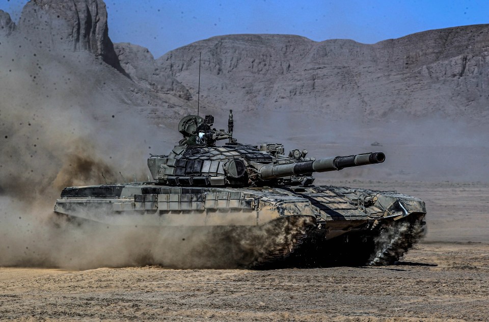 The massive war games began on Friday and involve various units