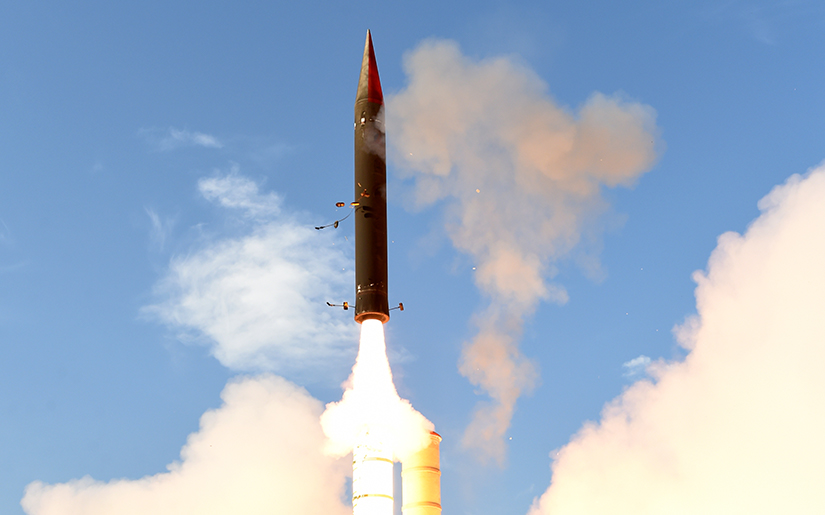 The Arrow 3 'missile killer' was launched by Israel for the first time