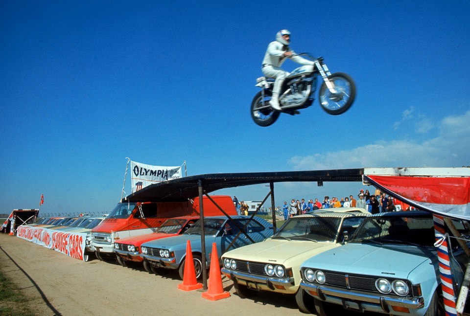 Evel was a massive star throughout the 1960s and 1970s