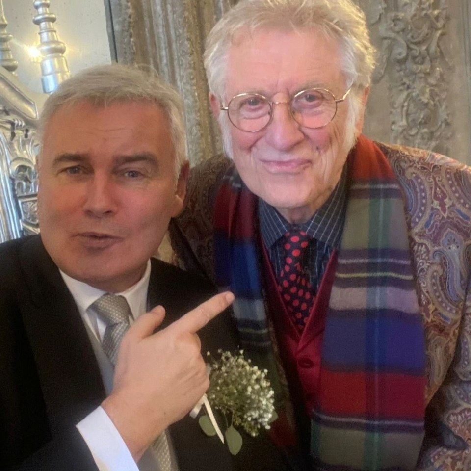 Eamonn Holmes with Noddy Holder