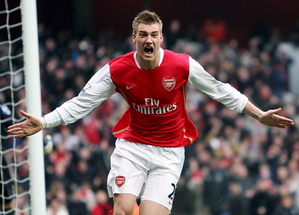 Nicklas Bendtner was a regular in the Arsenal squad in 2007