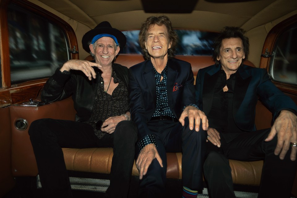 Keith, Mick and Ronnie Wood are as fired up as ever after more than 60 years of the band