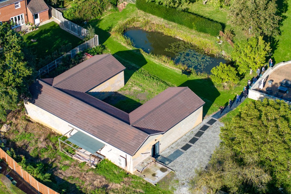 The original planning application was for offices for Captain Tom's charity