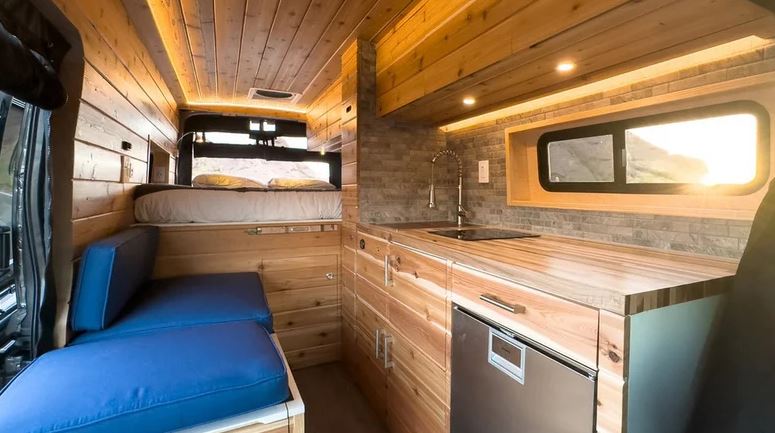 Experts at Vanspace revealed their top tips for converting a van into a cozy camper