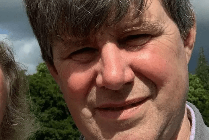 Peter Pelling was swept away in floodwater in Scotland