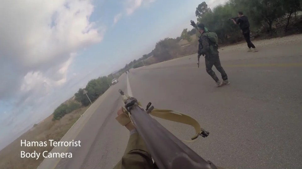 Hamas recorded their massacre on horror body cam footage later collected by Israel