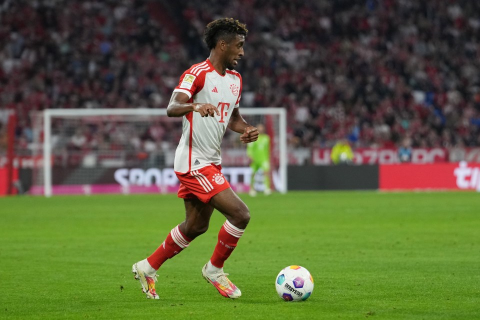 Sheikh Jassim was also determined to land Bayern Munich star Kingsley Coman