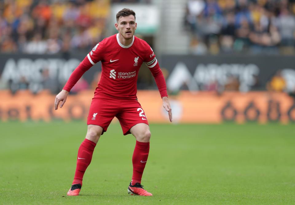 Andy Robertson is the latest Premier League left-back to be hit with injury
