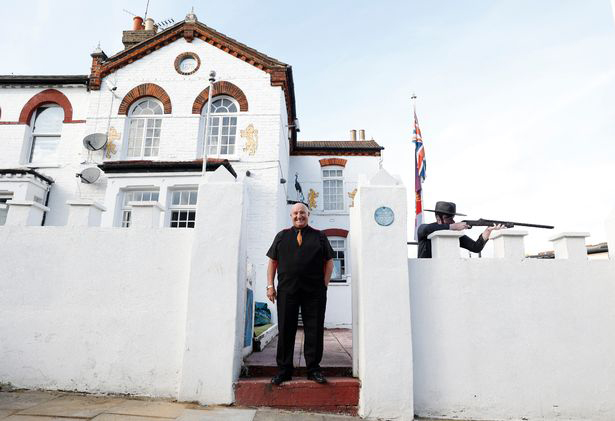 Dave Courtney, who has died aged 64, lived in a sprawling house dubbed 'Camelot Castle'