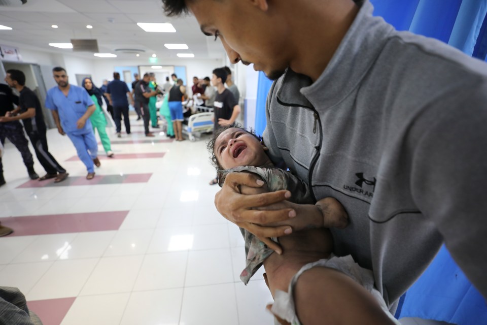 Doctors are rushing to treat young patients before power runs out