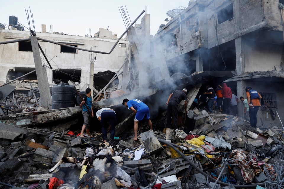 Nearly 2,000 Palestinians have been killed in the airstrikes on the enclave