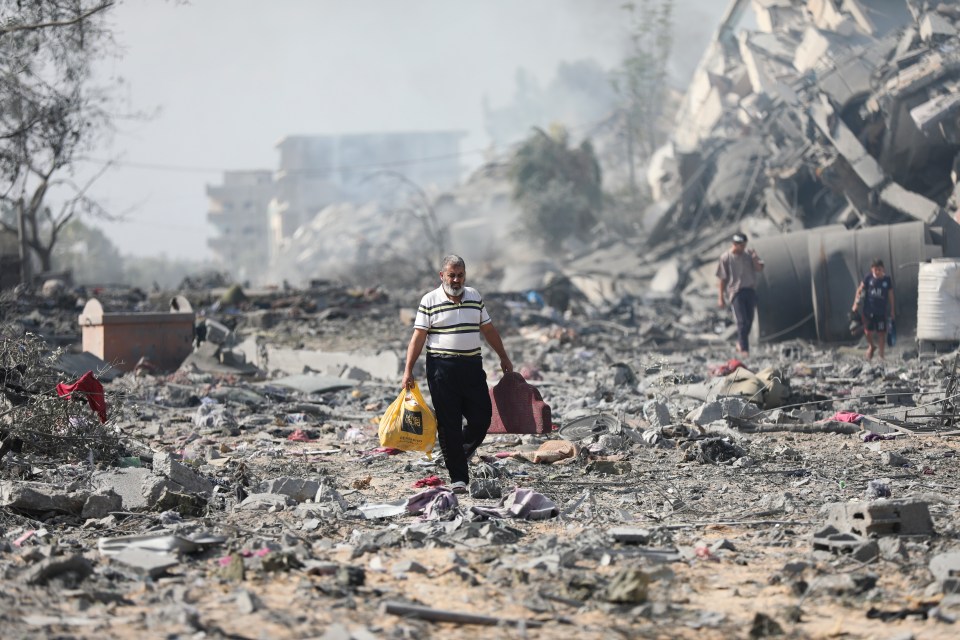 Residents have no way to escape the constant bombardment by Israeli forces