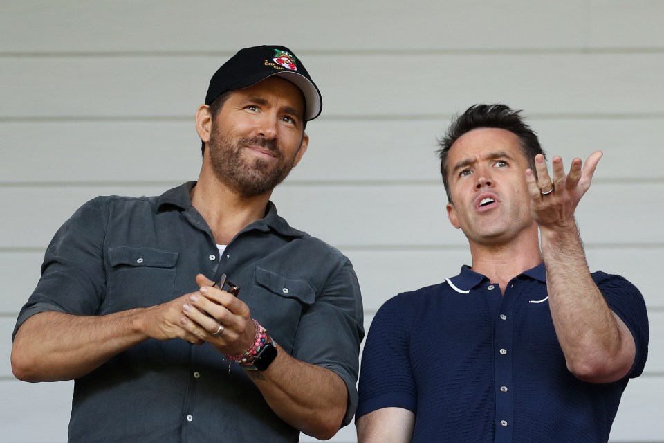 Wrexham owners Ryan Reynolds and Rob McElhenney are already involved in the team