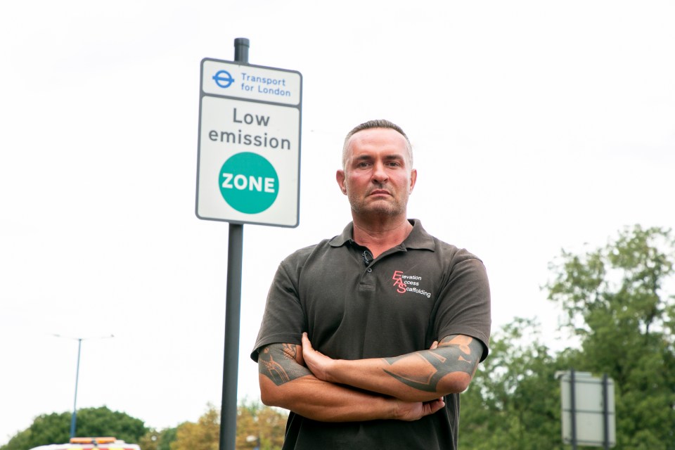 Noel racked up £11,500 in penalties and fines after driving his firm’s truck into a Low Emission Zone (Lez) in the capital