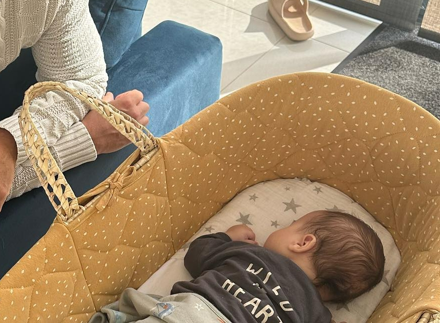 Gemma Atkinson shared a photo of her baby boy sleeping